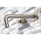 Kingston Brass KS6028DL Wall Mount Tub Faucet, Brushed Nickel KS6028DL - alternate 3